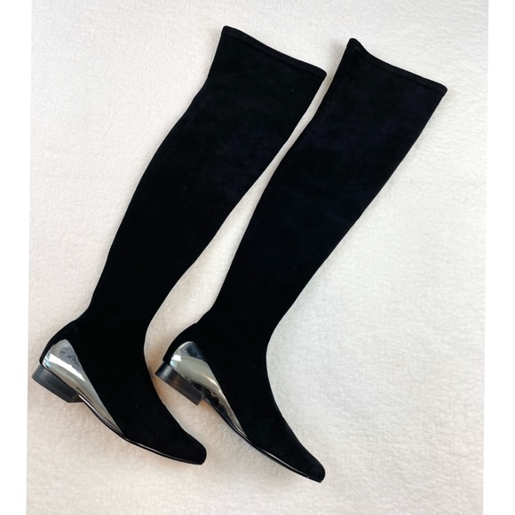 United Nude Shoes - UNITED NUDE • Molten Flow Thigh Boots